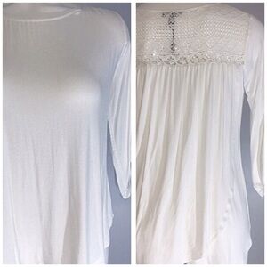 Cupio Ivory w/ Crochet Top